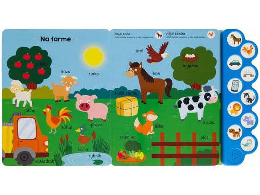 Moja prvá kniha so zvukmi - Detská vzdelávacia hra