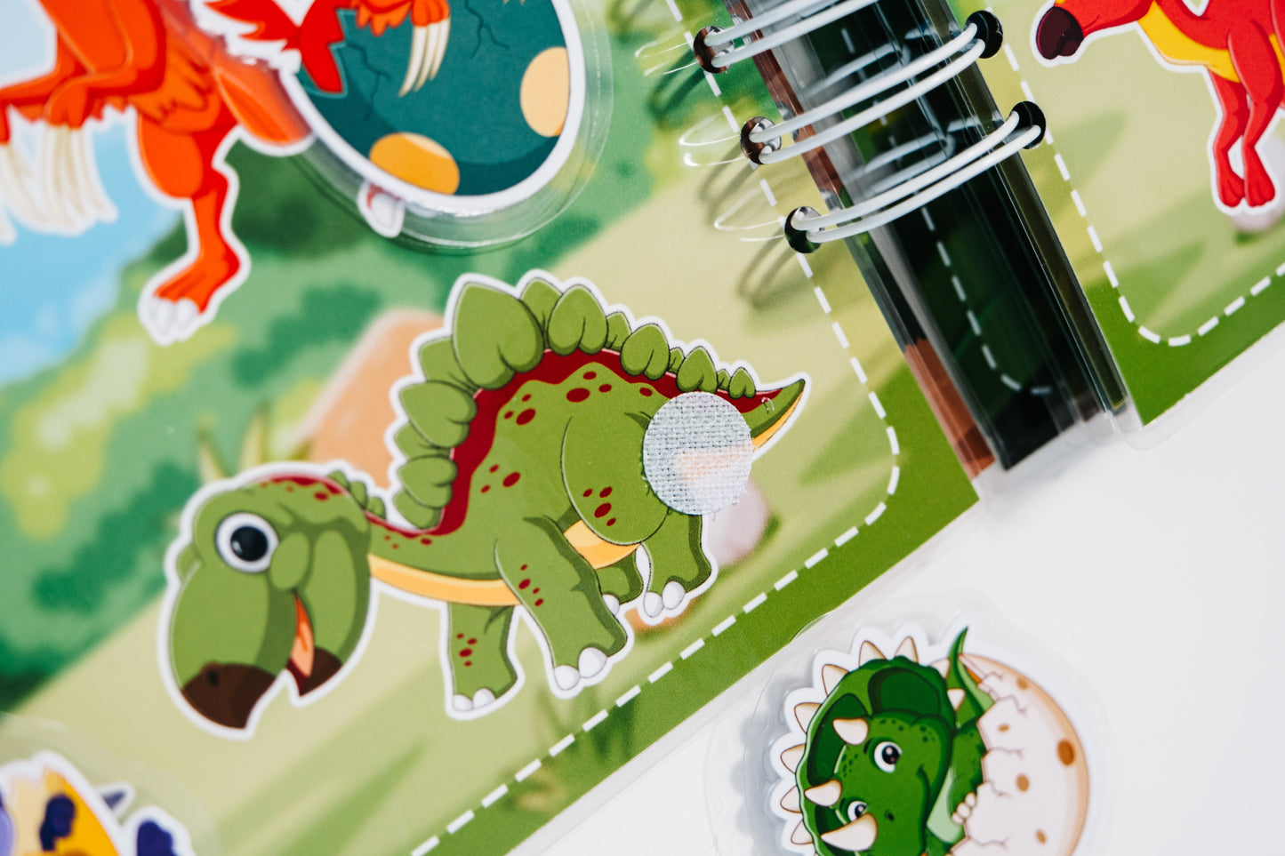 Skladačka Dinopark - Detská vzdelávacia hra