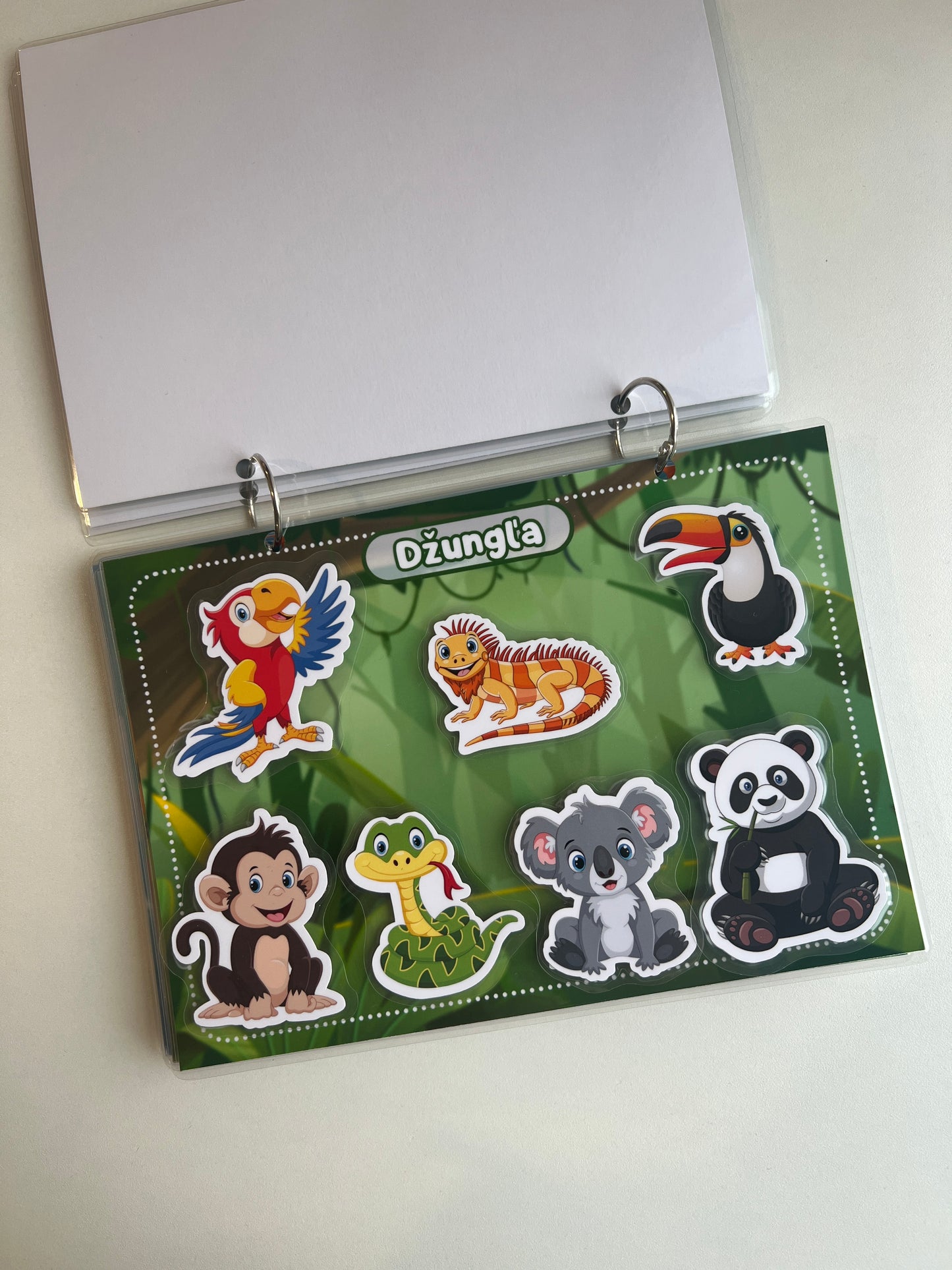 Puzzle Zvieratá sveta - Detská vzdelávacia hra