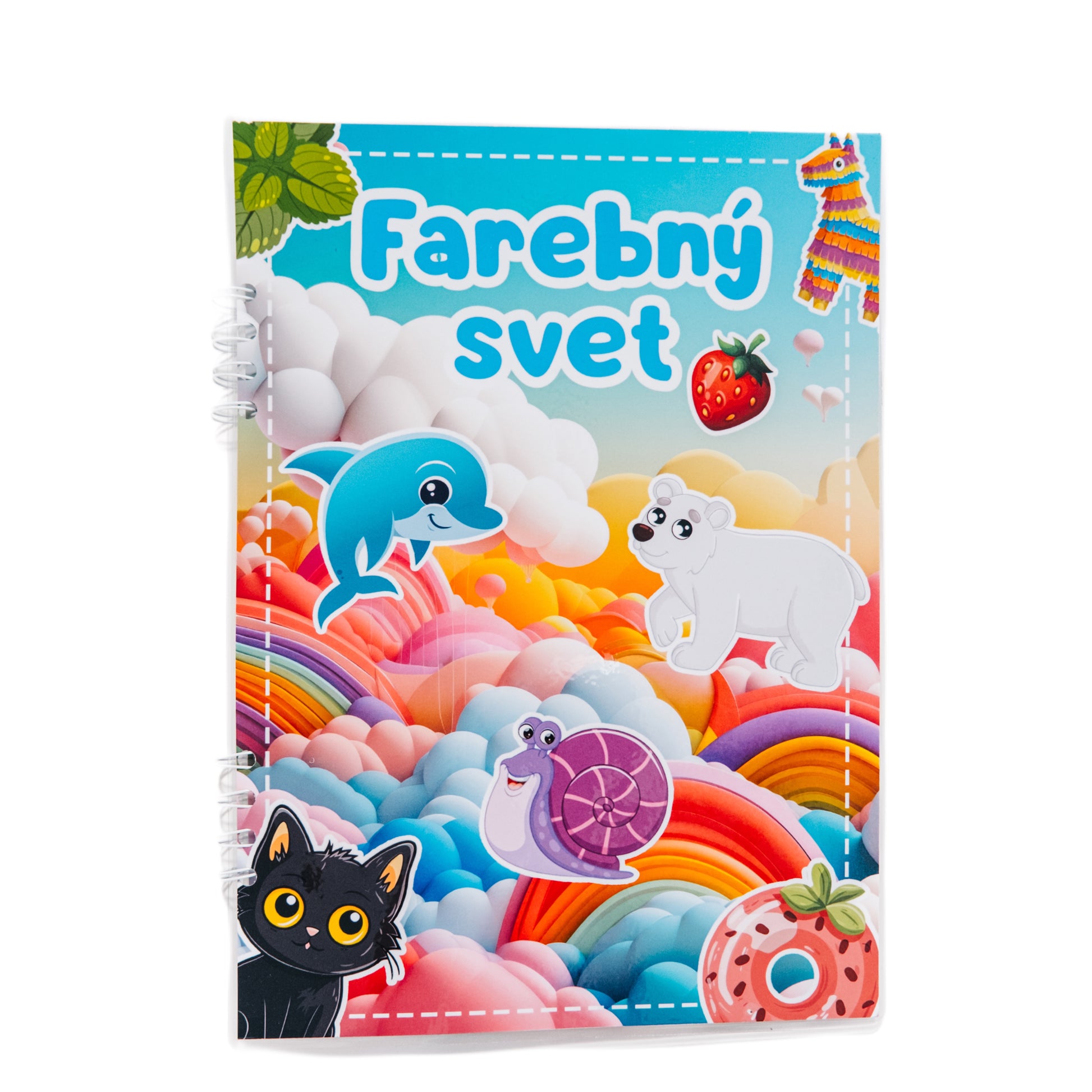 Kniha Farebný svet - Detská vzdelávacia hra