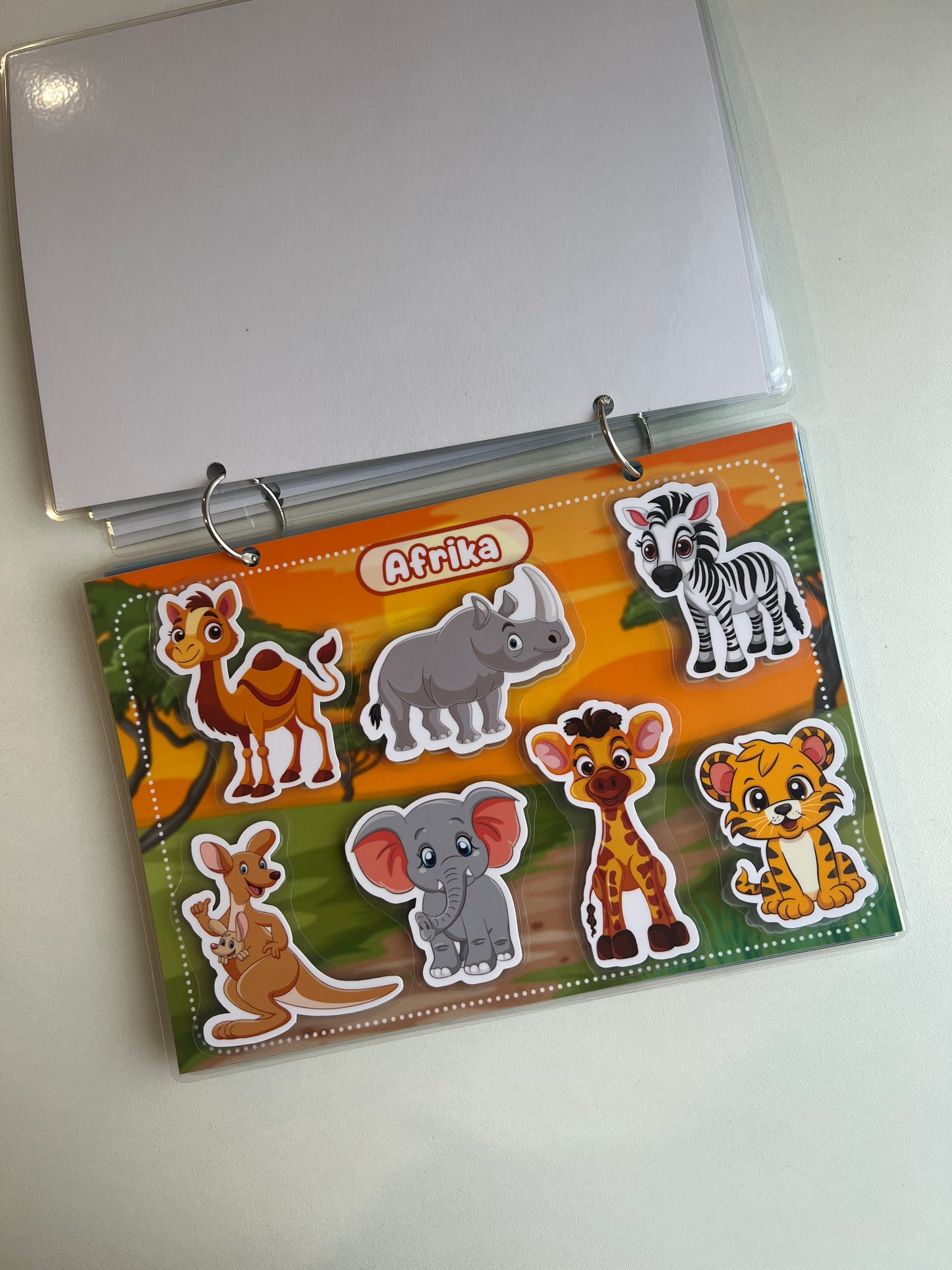 Puzzle Zvieratá sveta - Detská vzdelávacia hra