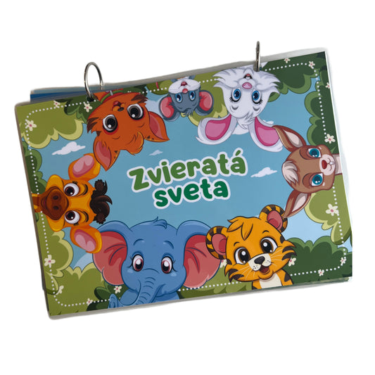 Puzzle Zvieratá sveta - Detská vzdelávacia hra