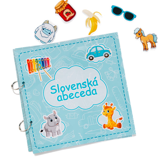 Náučná tabuľka Slovenská abeceda - Detská vzdelávacia hra