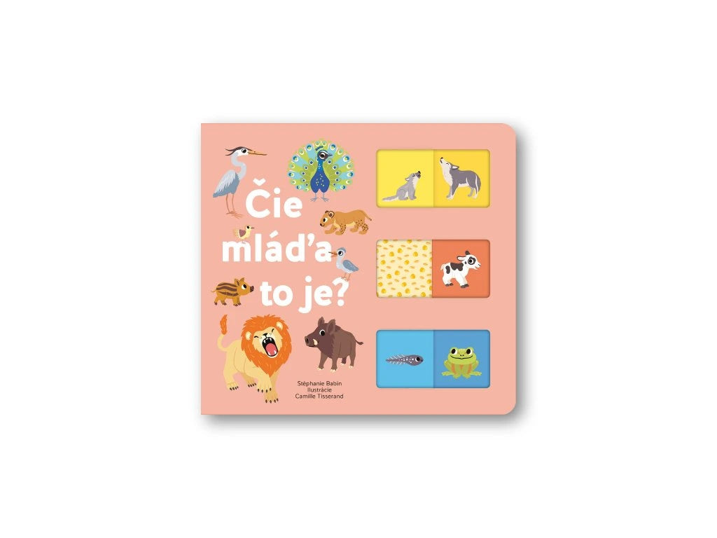 Náučná kniha Čie mláďa to je? - Detská vzdelávacia hra
