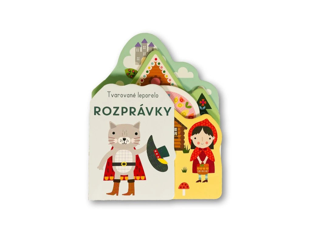 Tvarované leporelo pre deti - Detská vzdelávacia hra