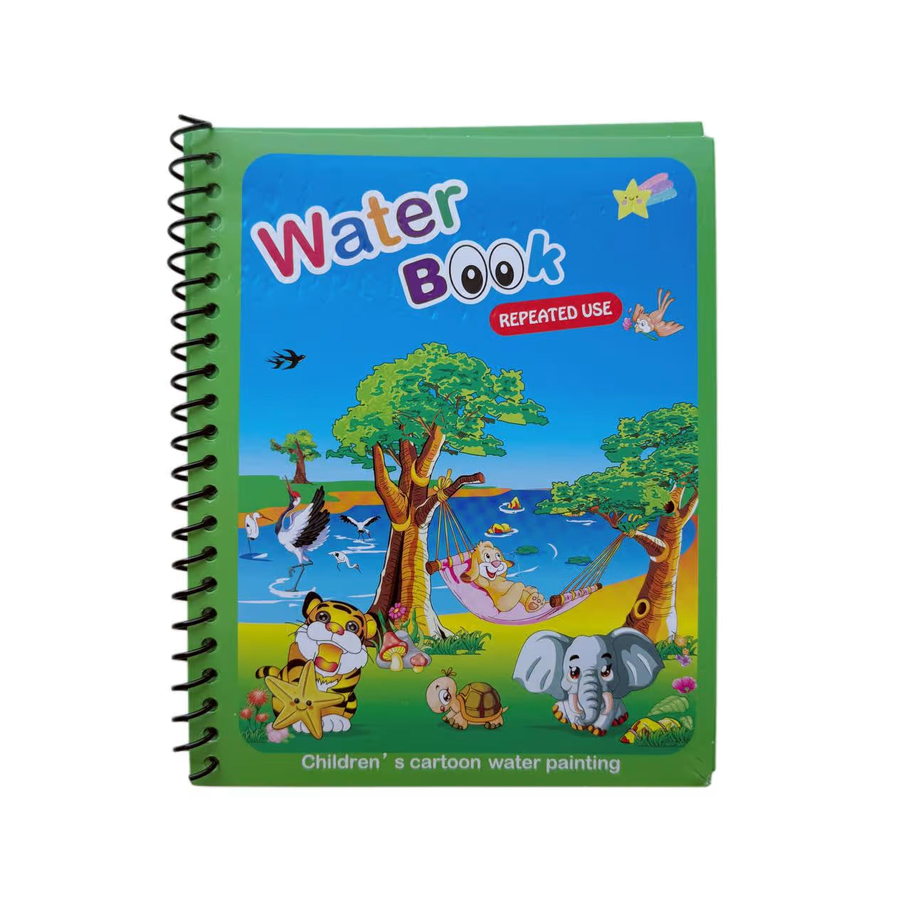 Kniha na maľovanie vodou Magic Water - Detská vzdelávacia hra