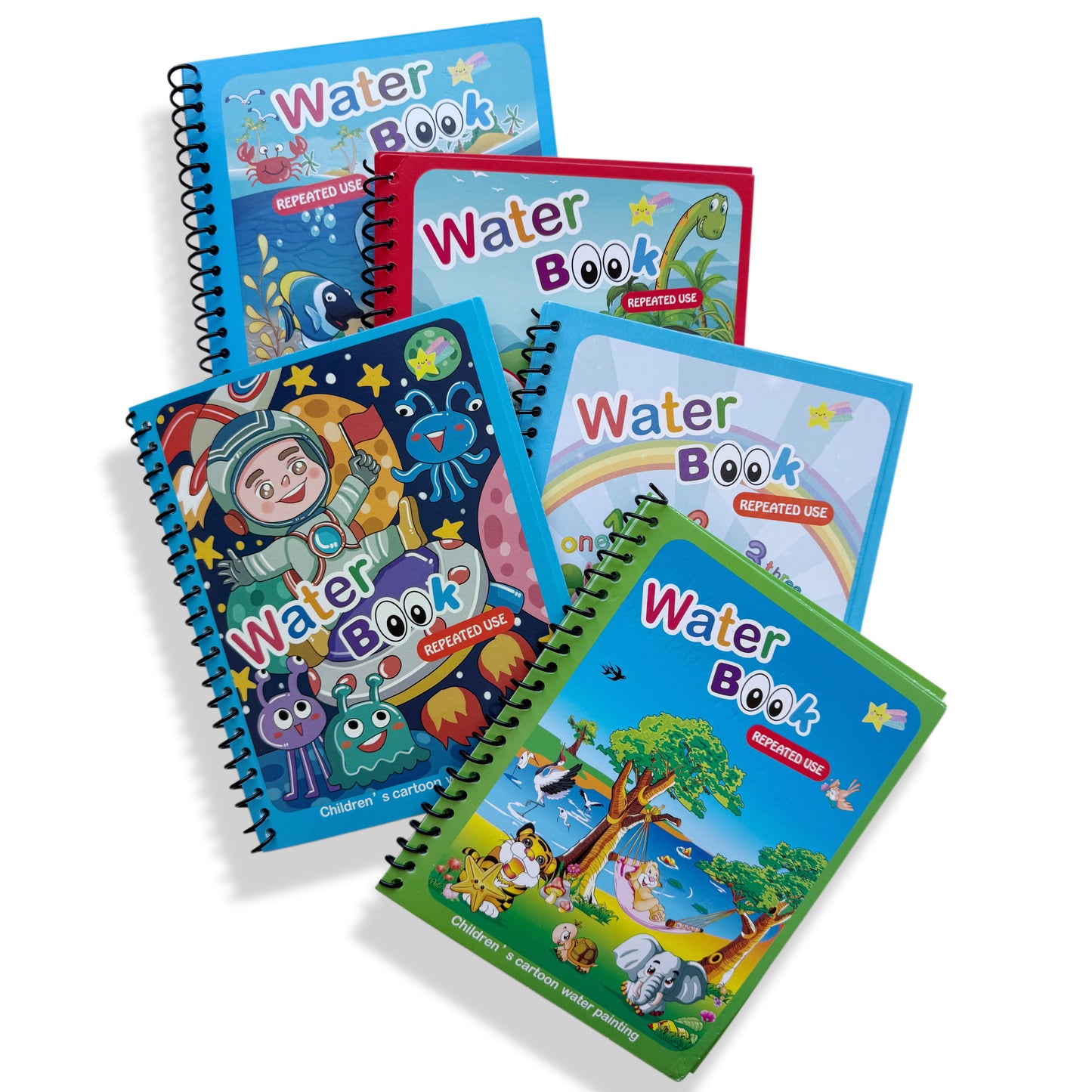 Kniha na maľovanie vodou Magic Water - Detská vzdelávacia hra