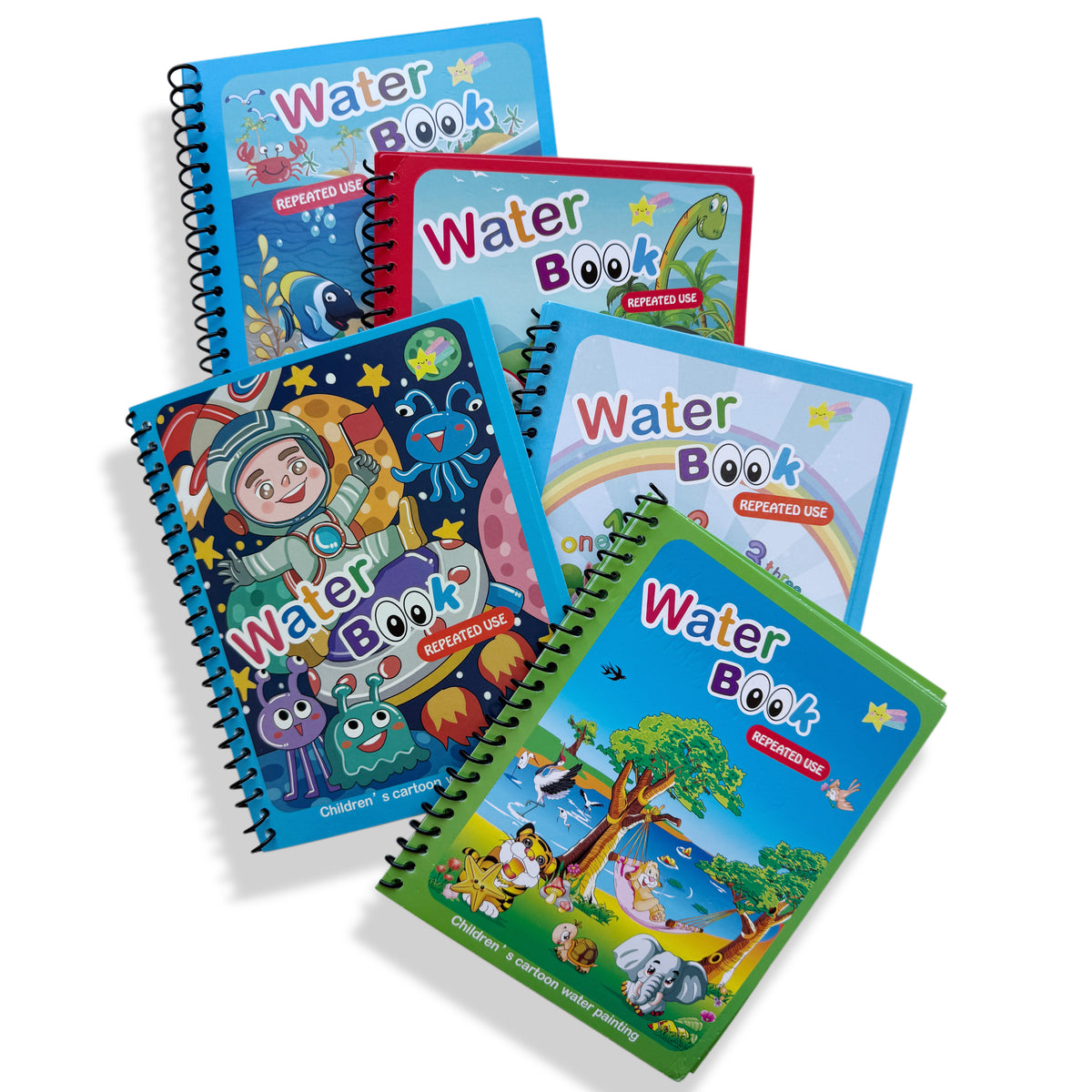 Kniha na maľovanie vodou Magic Water - Detská vzdelávacia hra