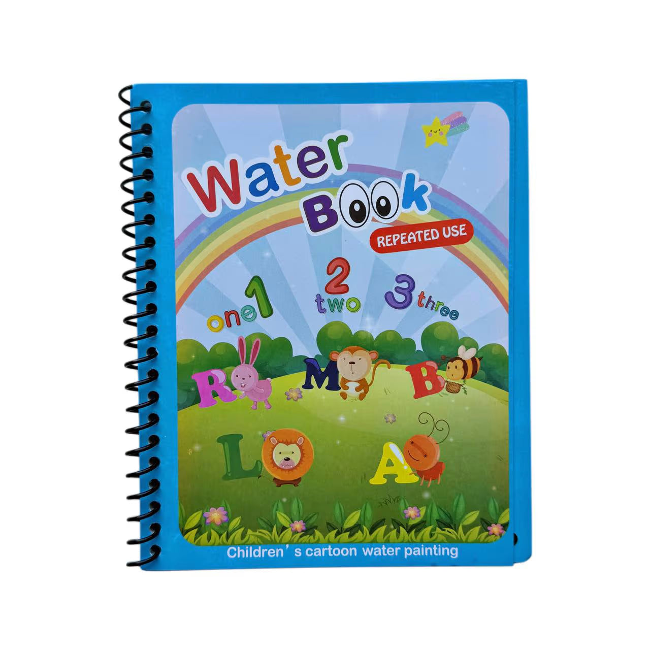 Kniha na maľovanie vodou Magic Water - Detská vzdelávacia hra