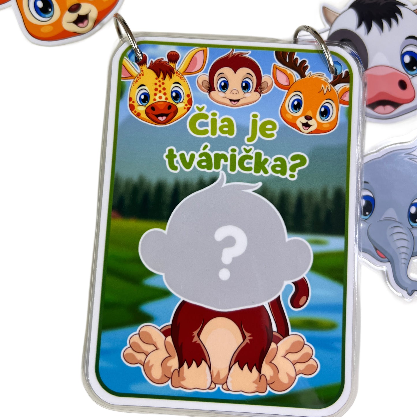 Hra Čia je tvárička? - Detská vzdelávacia hra